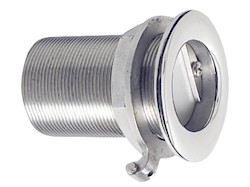 Scarico a mare con valvola di non ritorno