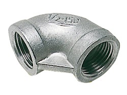 Gomito 90° femmina/femmina inox 1" 1/4