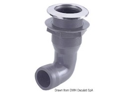 Scarico a mare a 90°