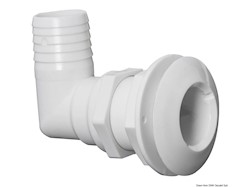 Scarico mare plastica 90° 1" 1/2 x 38 mm