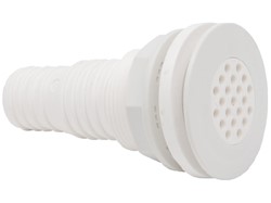 Scarico per pozzetti a filo con reticella