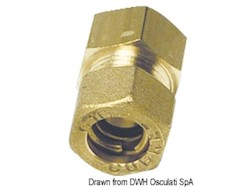 Raccordo dritto femmina 8 mm x 1/4"
