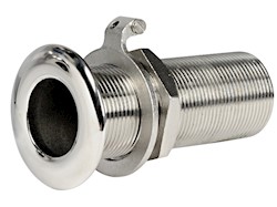 Scarico a mare inox 1" 1/2 x 112 mm