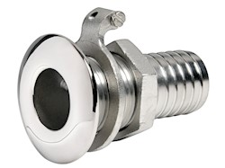 Scarico a mare con portagomma