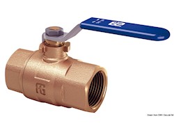 Valvola a sfera F-F in bronzo passaggio tot. 2"1/2