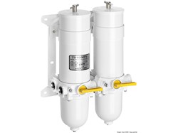 Filtro RACOR completamente metallico – Versione doppia con valvola di selezione