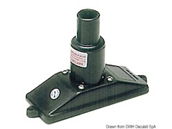 Succhiarola WHALE in plastica nera