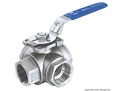 Valvola a sfera deviatrice 2"