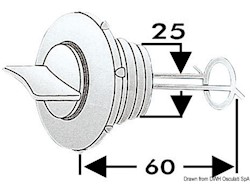 Tappo di scarico acqua