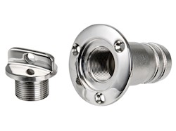 Tappo scarico inox 48 mm