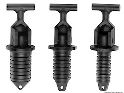 Tappo galleggiante ad espansione a camme.