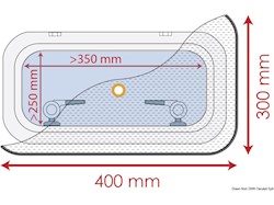 Zanzariera 400 x 300 mm