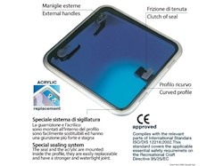 Passo uomo Lewmar Low Profile 60 con braccetto