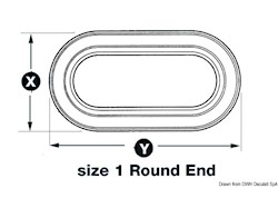 Oblò inox Lewmar 1RE