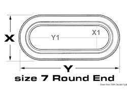 Oblò inox Lewmar 7RE