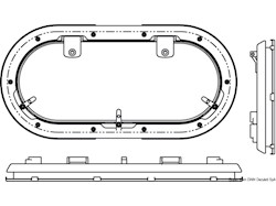 Oblò ovale Bomar Flagship 216 x 444 mm