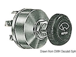 Interruttore tergicristallo 12 V 2 velocità