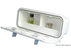 Tasca laterale portaoggetti con divisorio