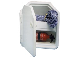 Vano a doppio scomparto per montaggio a parete