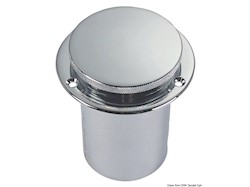 Tappo per imbarco carburante in ottone cromato