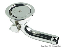 Sfiato inox a filo testa 50 mm