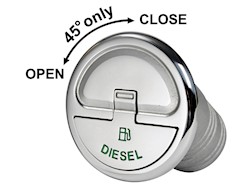 Tappo imbarco Quick Lock Diesel 30° mm 50
