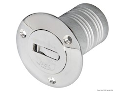 Tappo imbarco ottone cromato Fuel 38 mm