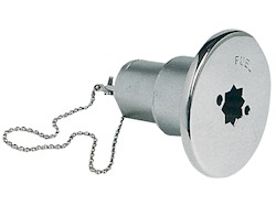 Tappo inox imbarco Diesel 50 mm