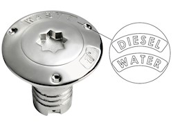 Tappo imbarco inox Waste 38 mm