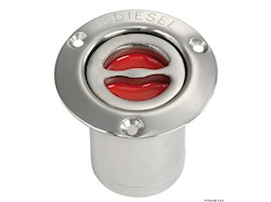 Tappo inox imbarco Diesel 80 mm