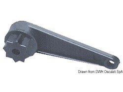 Leva innesto winch in composito