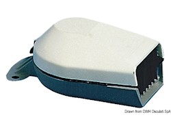 Tromba a membrana LOW PROFILE in ABS bianco