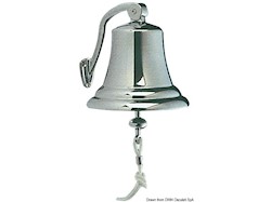 Campana regolamentare in ottone cromato