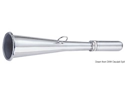 Corno in acciaio inox 185 mm