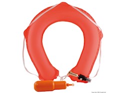 Salvagente autogonfiabile a ferro di cavallo da lancio