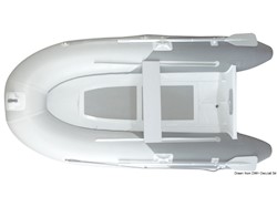 Tender con carena in alluminio, 3.20m 15 CV p