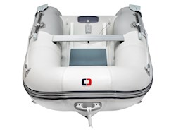 Tender con carena in alluminio, 3.20m 15 CV p