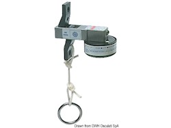 Gancio idrostatico per zattere di salvataggio