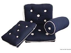 Cuscino semplice blu 430 x 350  mm