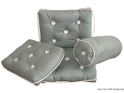 Cuscino con schienale grigio