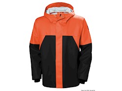 HH Storm Rain Jacket arancio/nero M