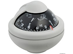 Bussola Riviera Comet 1 da 2" grigia con staffa