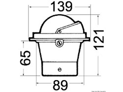 Bussola Riviera 3" BZ1/AV