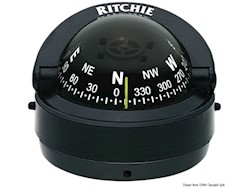 Bussola Ritchie Explorer 2"3/4 esterna nera/nera