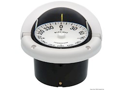 Bussola Ritchie Helmsman 3"3/4 incasso bianca/b.