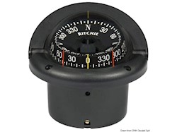 Bussola Ritchie Helmsman 3"3/4 inc. nera front.
