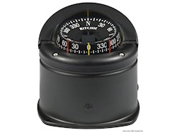 Bussola Ritchie Helmsman 3"3/4 chiesuola nera/nera