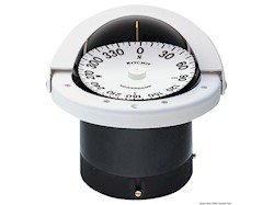 Bussola Ritchie Navigator 4"1/2 incasso bianca/b.