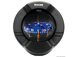 Bussola Ritchie Venturi Sail 3"3/4 nera/rossa