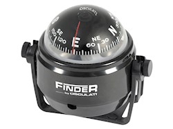 Bussola Scout nera 2" 5/8, rosa nera